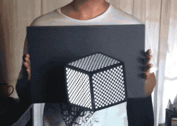 8. Даже если посмотреть тысячу раз, всё равно невозможно понять, как этот 3D-куб превращается в листы бумаги