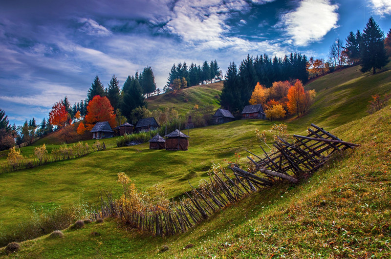 Сказочные места Румынии фотографа Алекса Робчука