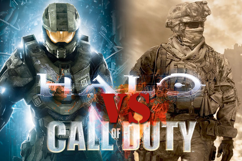  Halo VS Call of Duty Русская озвучка