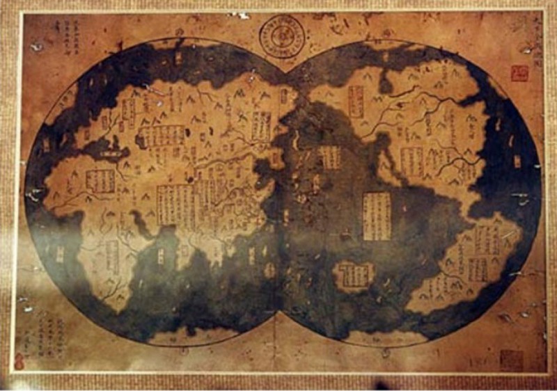Древняя карта, Китай