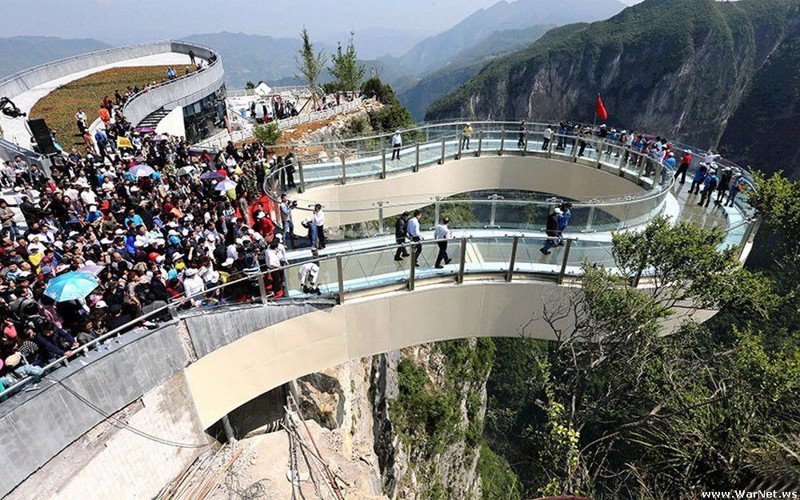 Китайцы скопировали Grand Canyon Skywalk