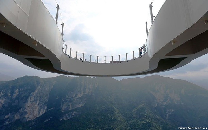 Китайцы скопировали Grand Canyon Skywalk