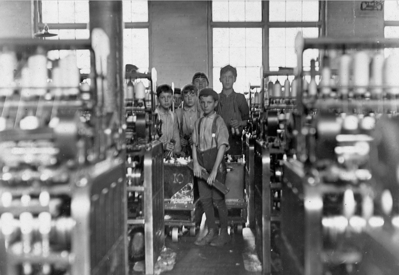 Работники текстильной фабрики. Южная Каролина. 3 декабря 1908