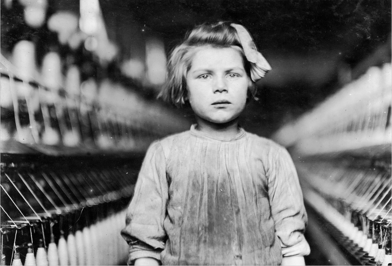 Работница хлопчатобумажного комбината. Январь 1909
