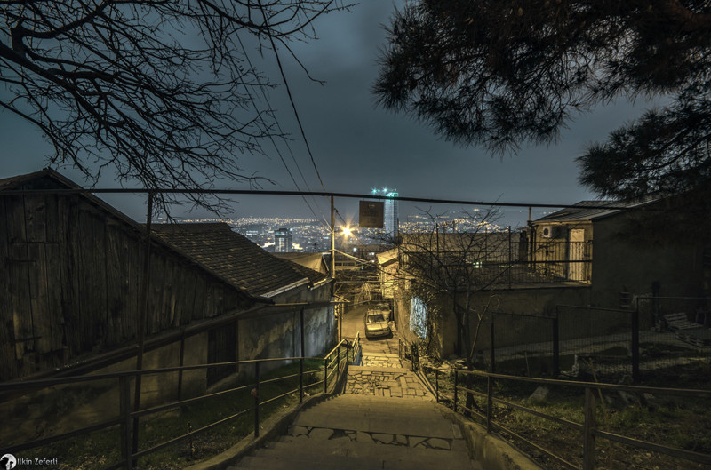 Ночной Тбилиси