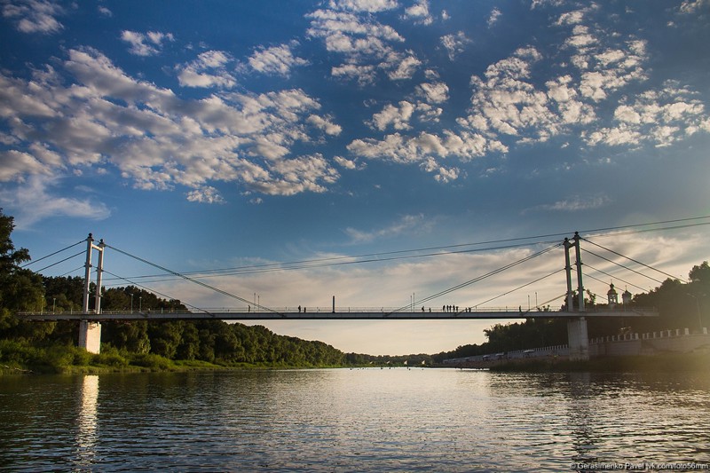 Оренбург, мост через Урал