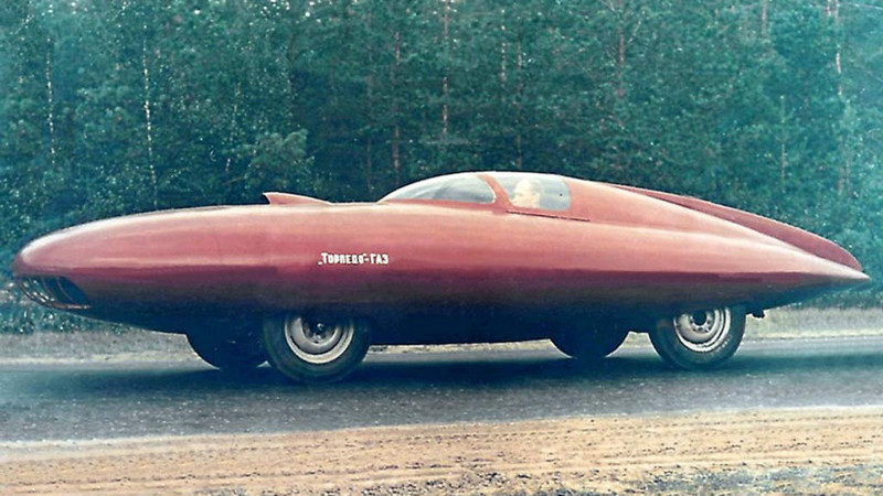 3. «Торпедо-ГАЗ» с дюралюминиевым кузовом на базе «Победы», 1951 год.