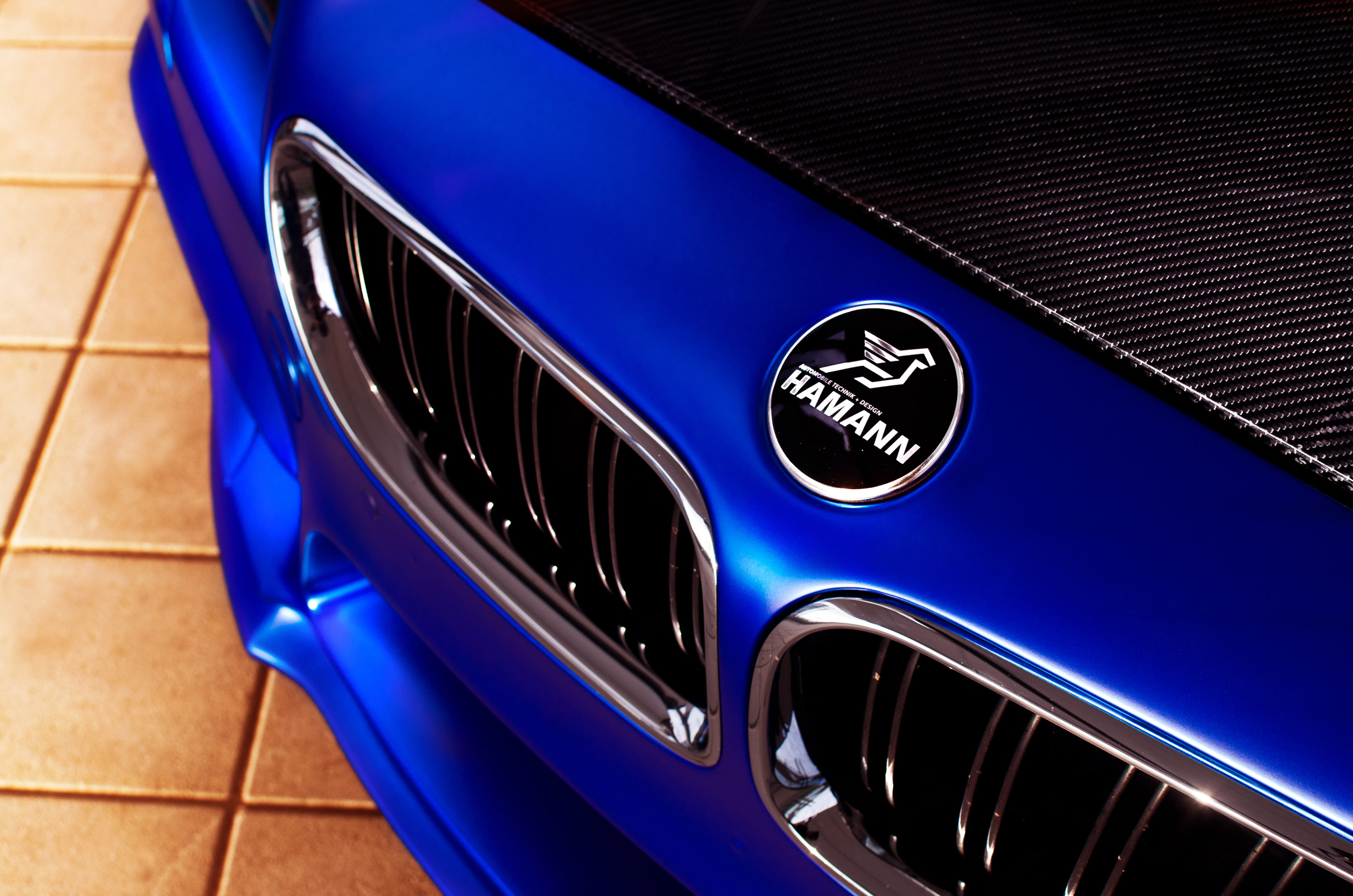 Матово-синий BMW M6 от ателье Hamann bmw, hamann, автотюнинг, тюнинг