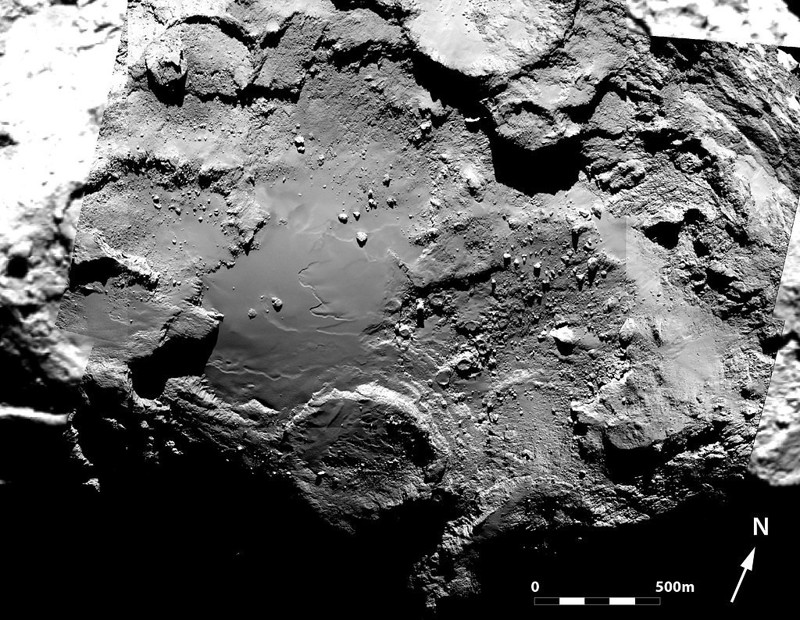 3. Мы смогли посмотреть вглубь кометы Чурюмова-Герасименко с помощью Розетты