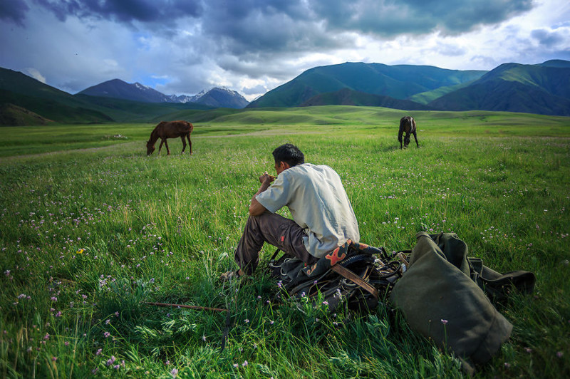 Путешествие по Киргизии на лошадях