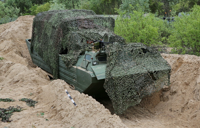 Плавающий транспортер ПТС-2