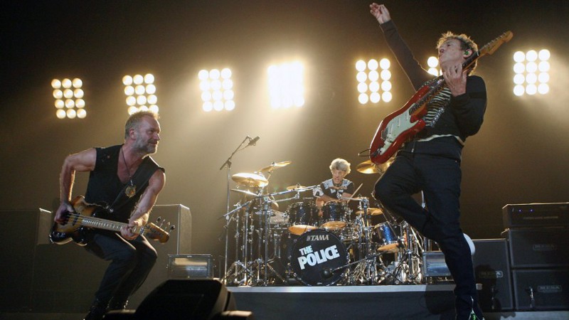 7. The Police – The Police Reunion Tour – $362,000,000