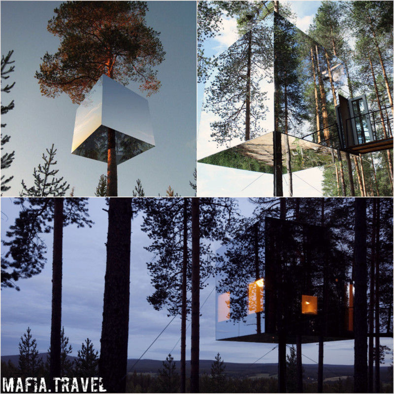 10. Tree Hotel in Harads, Sweden