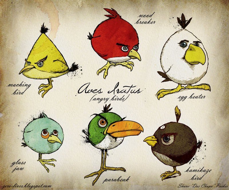 История злых птичек. Angry Birds