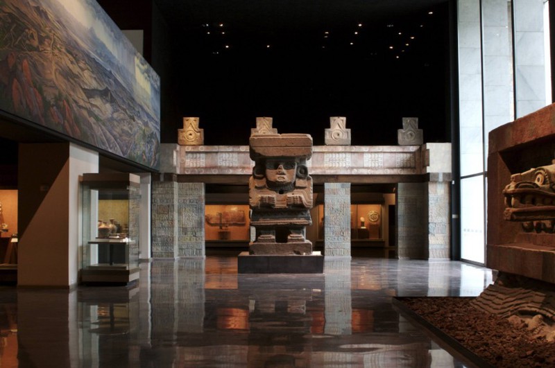 5. Национальный музей антропологии в Мексике