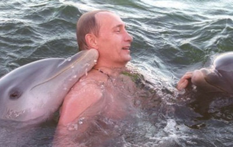 Владимир Владимирович Путин и звери