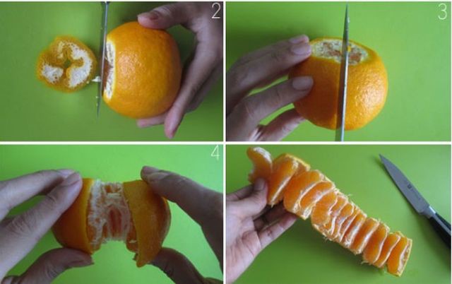 18. Самый простой способ почистить мандарин