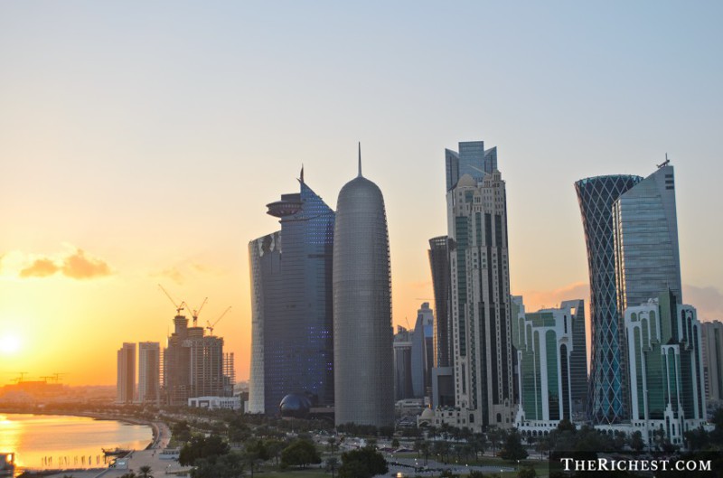1. Катар. ВВП на душу населения: $105 091,42