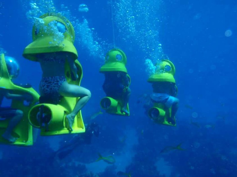 12. Подводная прогулка в мини-субмаринах на Багамских островах.