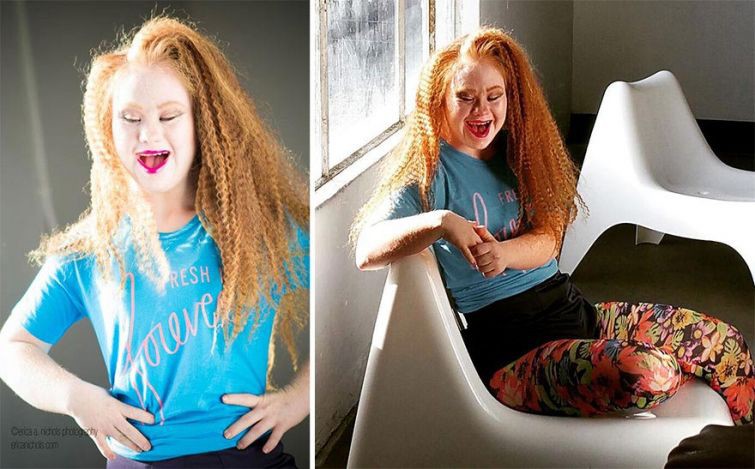 Девушка с синдромом дауна примет участие в нью-йоркской неделе моды