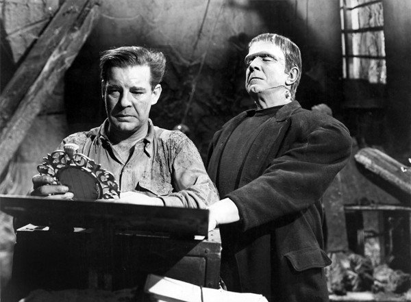 1943г. Франкенштейн встречает человека-волка. В гл. ролях Бела Лугоши.