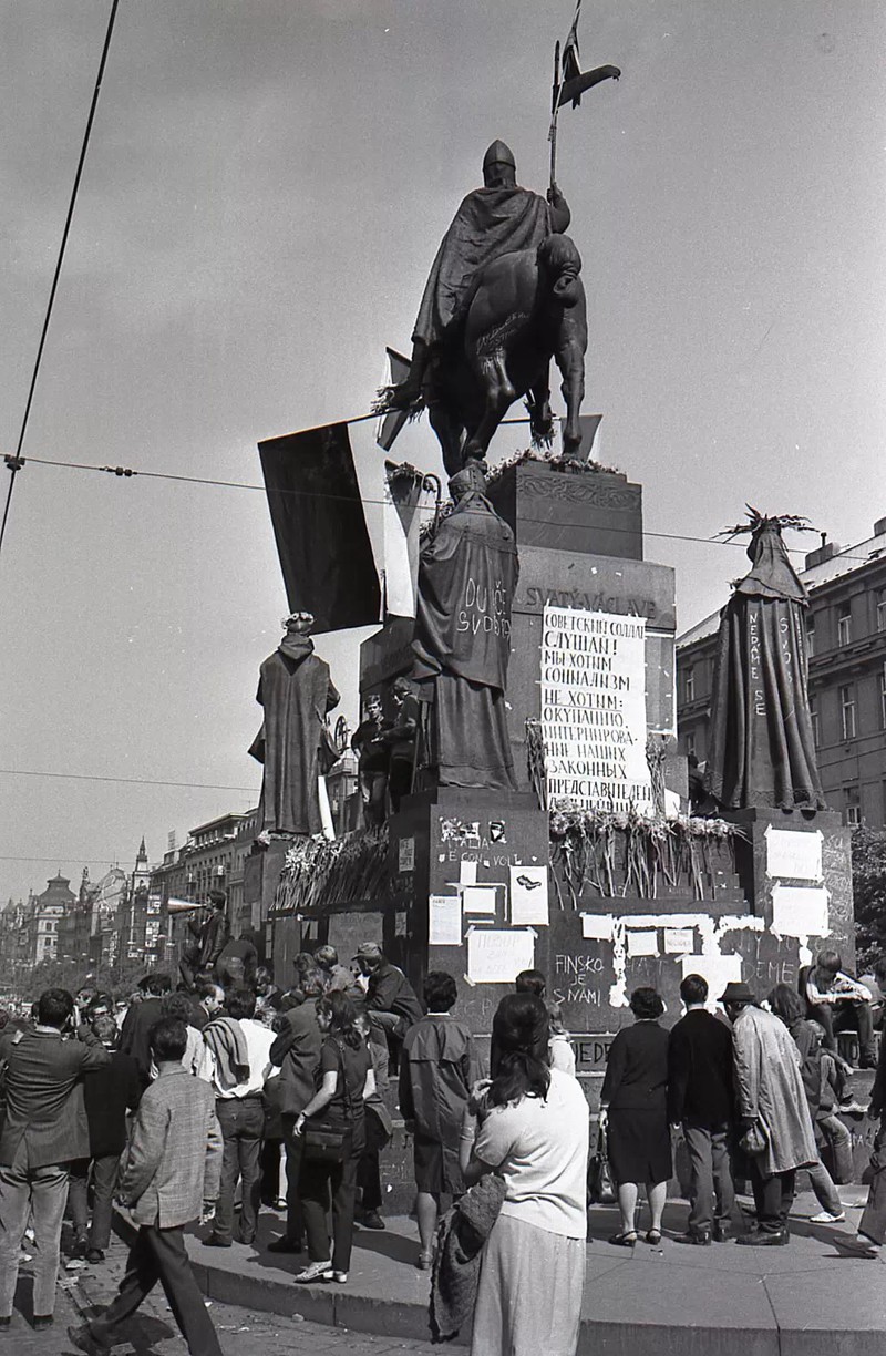 Фотографии Праги 1968 года