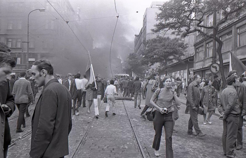 Фотографии Праги 1968 года