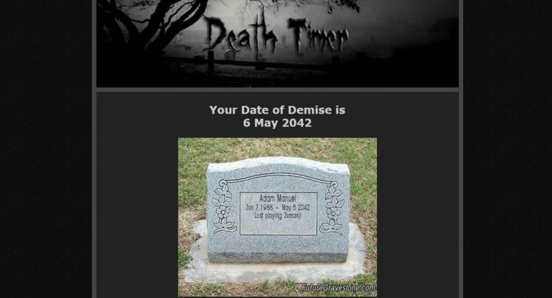 7. DeathTimer.com