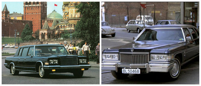 ЗИЛ-115(1978-1983)-Cadillac Fleetwood 75(1971-1976)