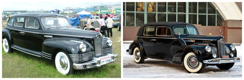 ЗИС-110(1945-1958)-Packard 180(1940-1942)