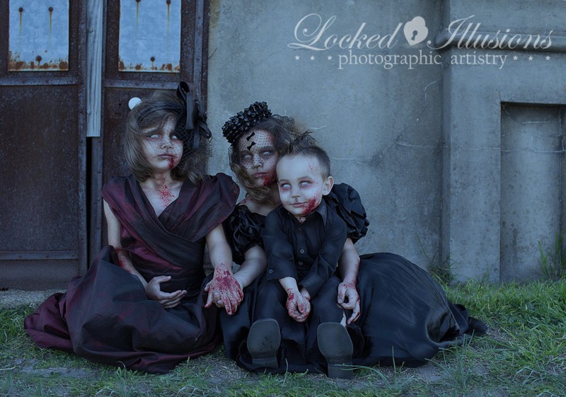 Мрачные фотографии детей от самого необычного фотографа