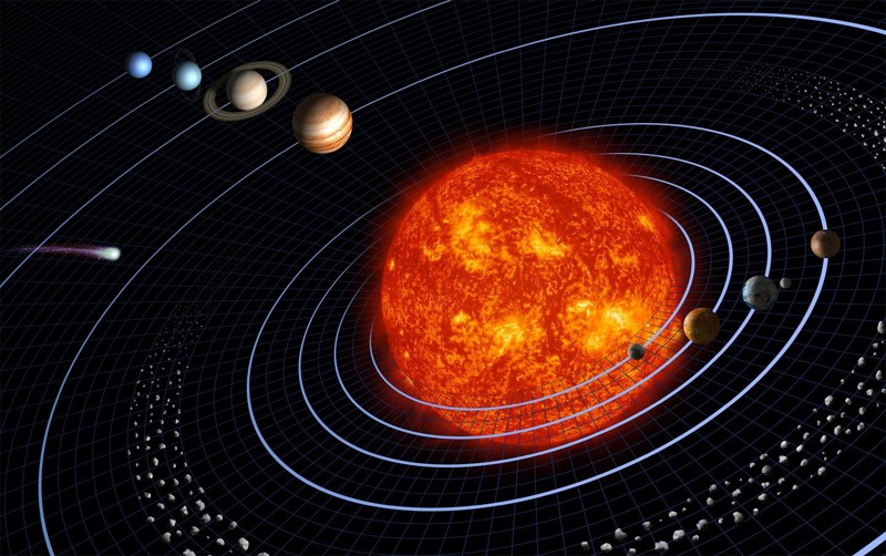 В Солнечной системе 9 планет