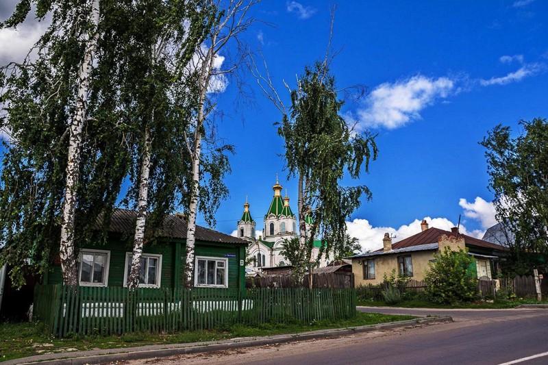 Российская глубинка. Село Пичаево