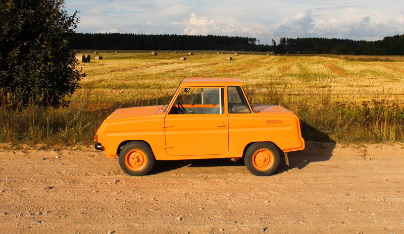 СМЗ С3Д - один из самых необычных экземпляров советского автопрома