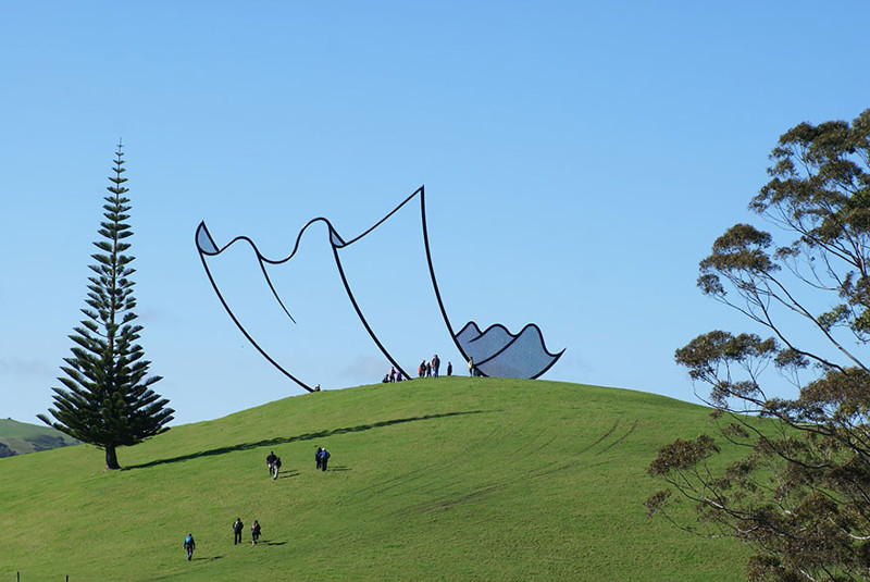 12. Скульптура в Новой Зеландии