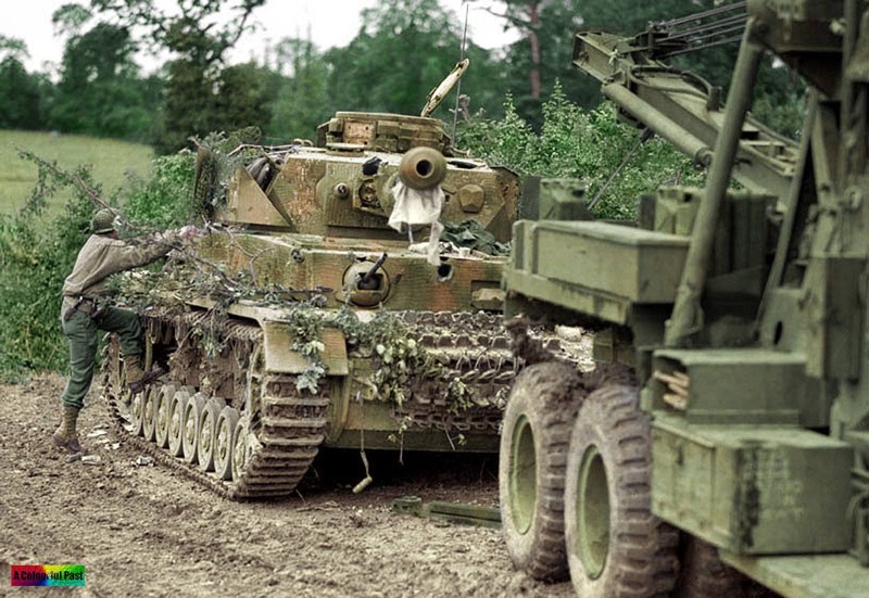 63. Уничтоженный немецкий средний танк Pz.IV