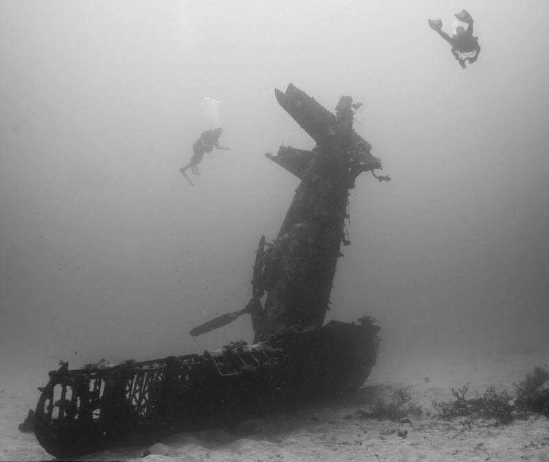 Затонувшие самолеты в фотографиях Brandi Mueller
