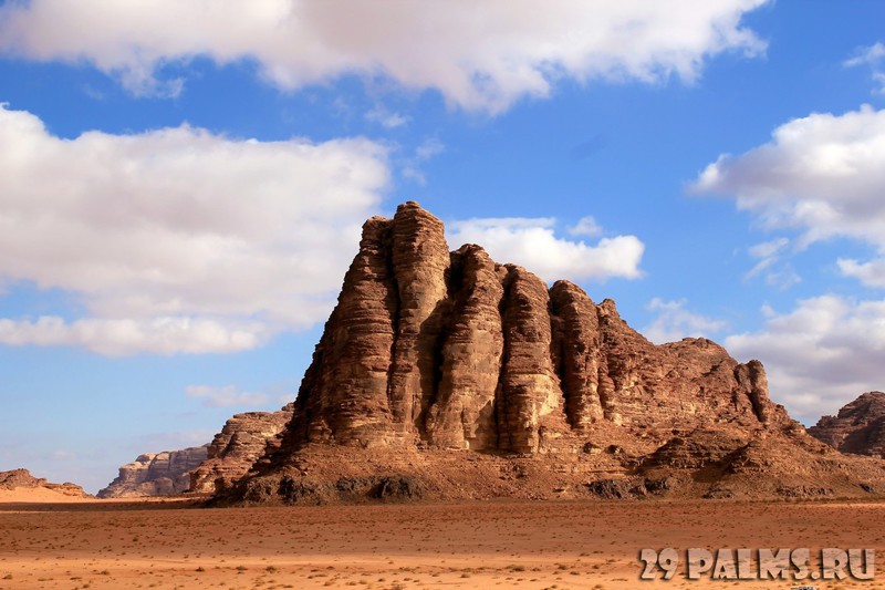 Чудеса света. Иордания. Пустыня Вади Рам (Wadi Rum).