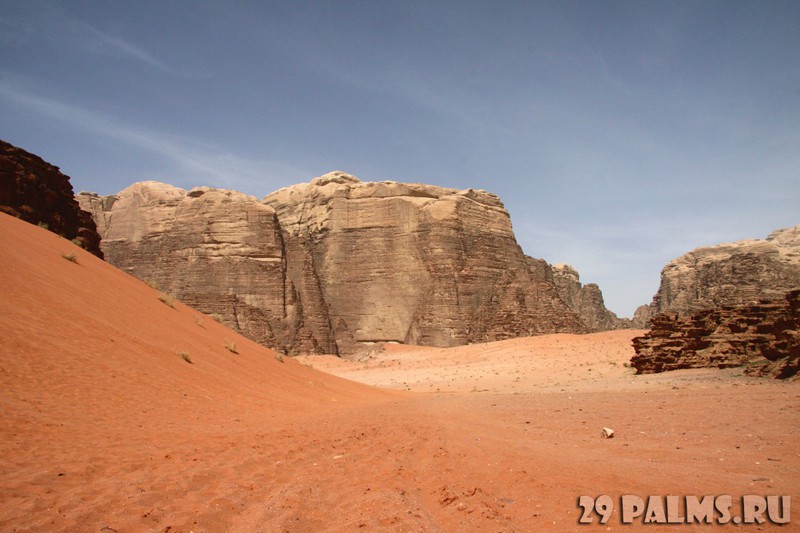 Чудеса света. Иордания. Пустыня Вади Рам (Wadi Rum).