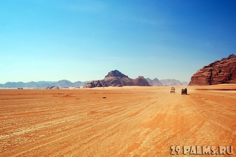 Чудеса света. Иордания. Пустыня Вади Рам (Wadi Rum).