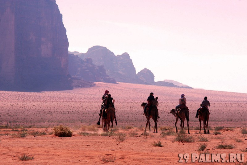 Чудеса света. Иордания. Пустыня Вади Рам (Wadi Rum).