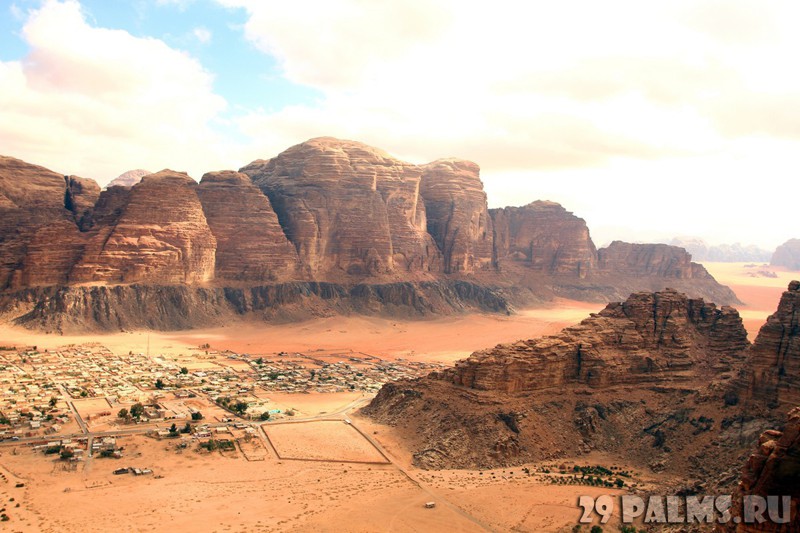 Чудеса света. Иордания. Пустыня Вади Рам (Wadi Rum).