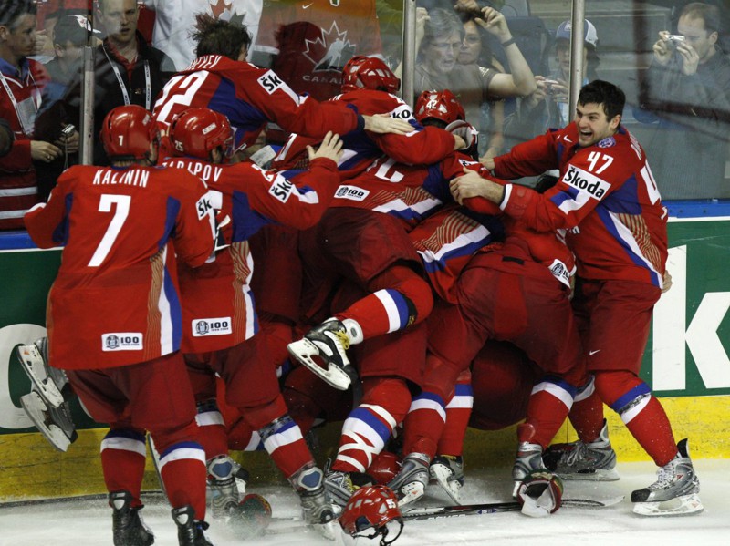 7. Хоккейный матч Канада - Россия (2008)