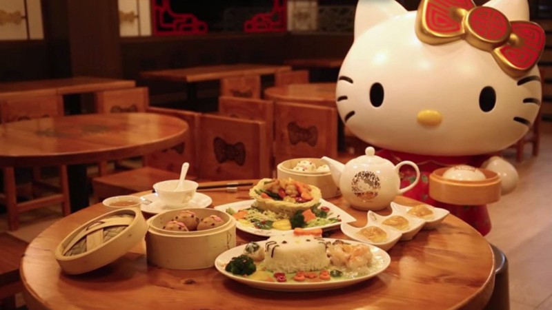 8. Ресторан "Hello Kitty” Restaurant, Гонконг