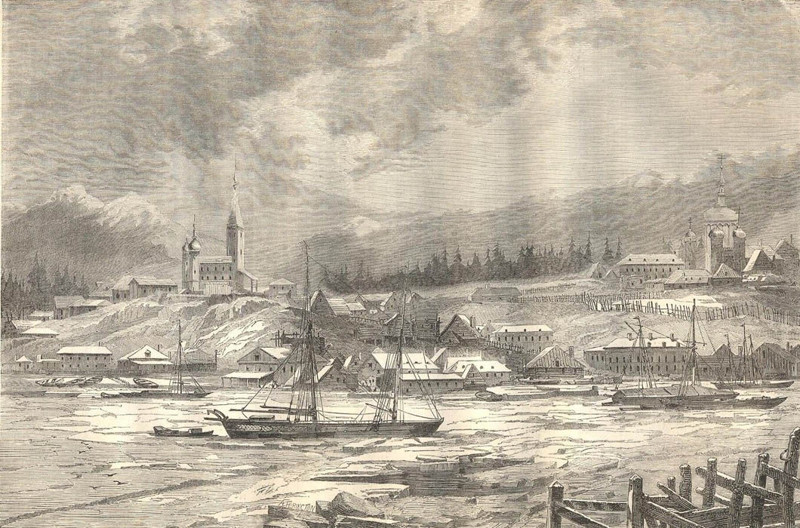 Березов. Общий вид, 1862 год