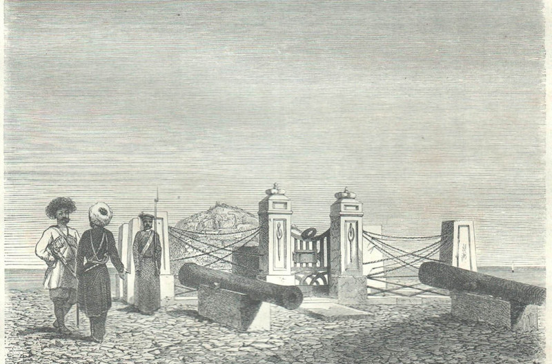Окрестности Дербента, 1860 год