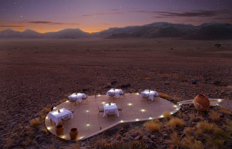 2. Sossusvlei Desert Lodge в Намибии, Африка