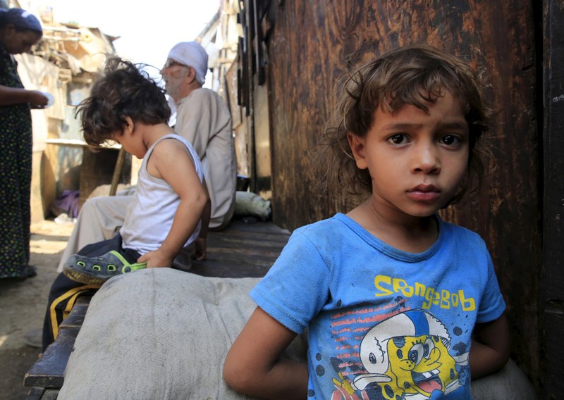 Кадры повседневной жизни в трущобах Египта
