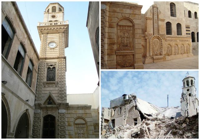 1. Армянская церковь Сорока мучеников в Алеппо, в Сирии.