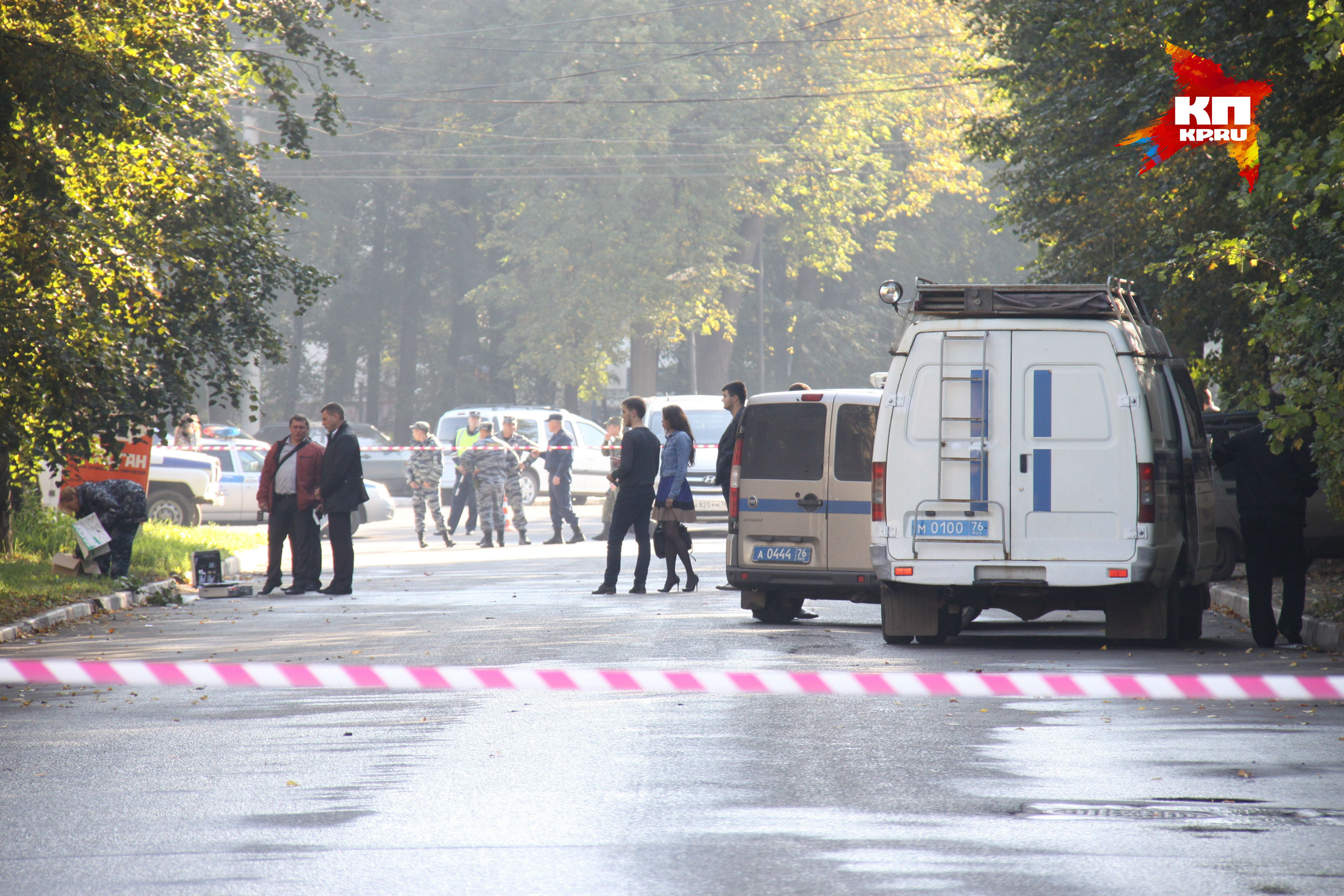 В Ярославле неизвестный мужчина застрелил полицейского и взорвал себя 